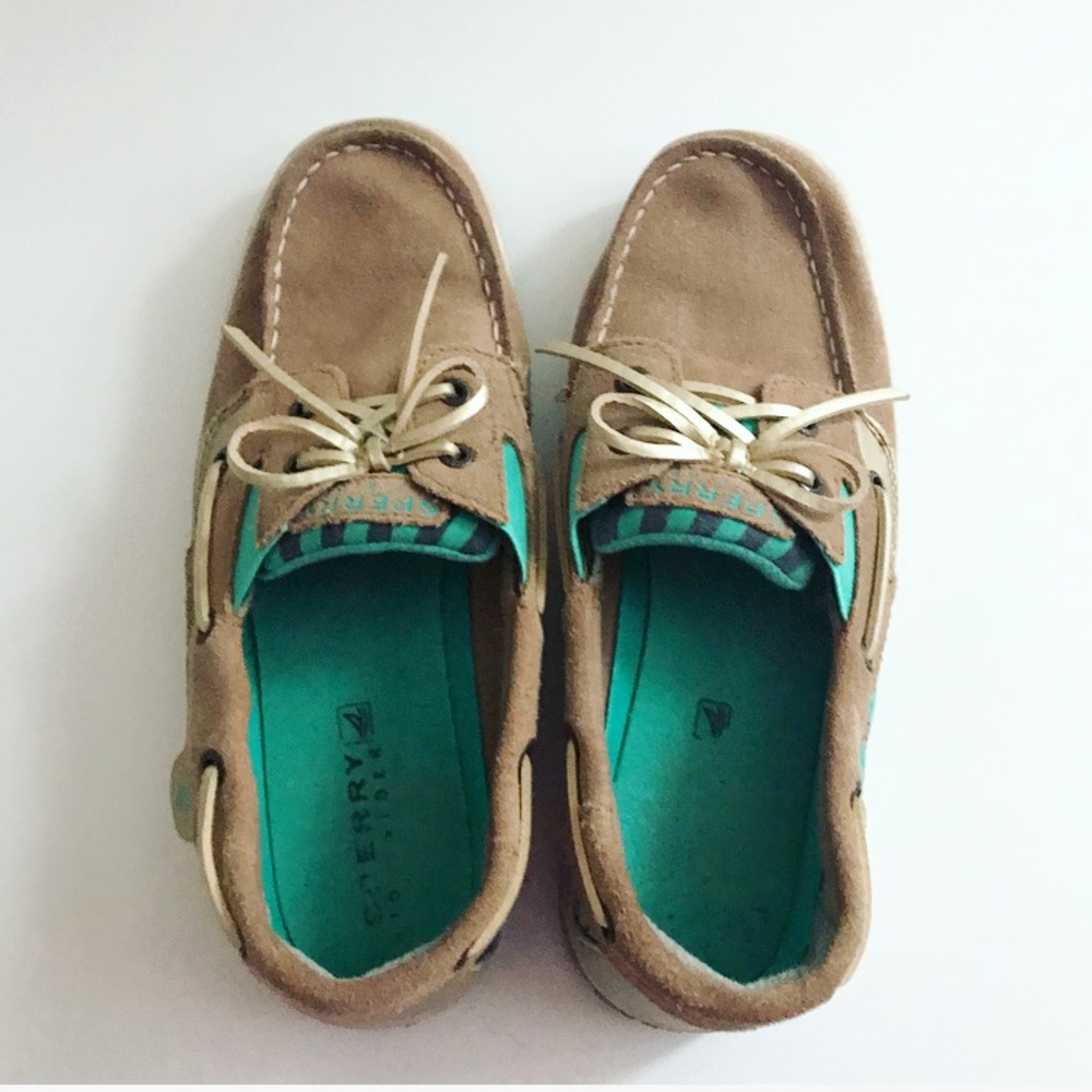 Sperry Top-Sider Butterflyfish Turquoise and Tan
